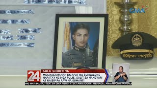 24 Oras: Mga kasamahan ng 4 na sundalong napatay ng mga pulis, galit at naisip pa raw na gumanti