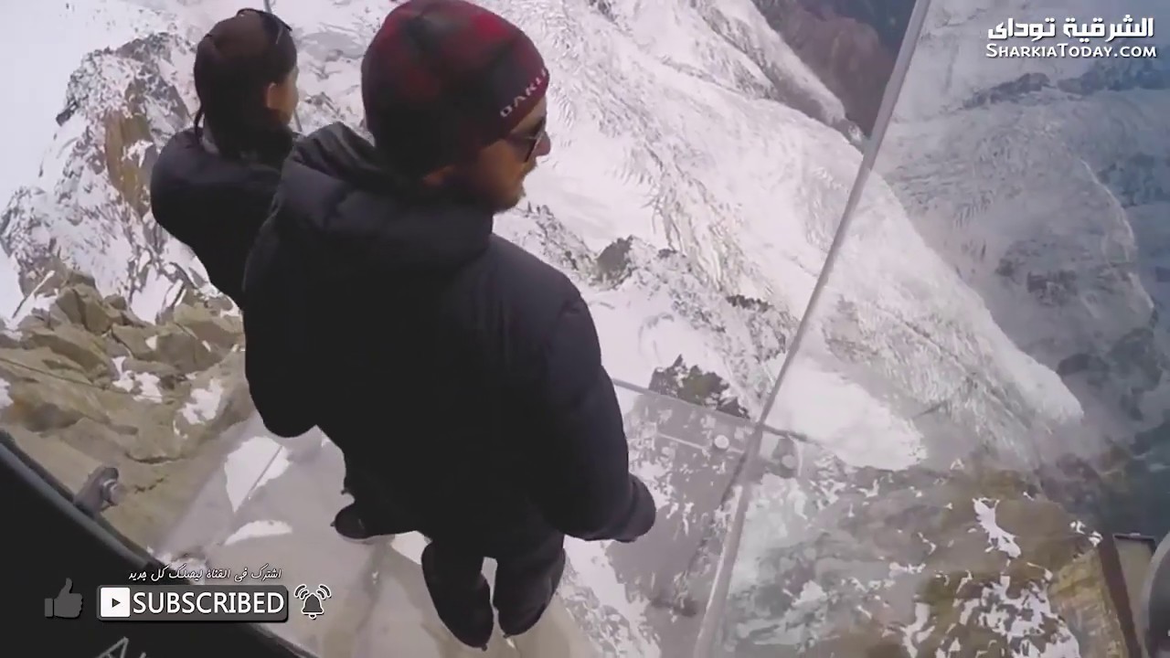 أخطر الشرفات الزجاجية في العالم..!!