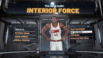 NBA 2K20 BEST POST SCORER BUILD!!