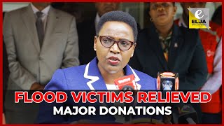 FLOOD VICTIMS RELIEF: PS Salome Wairimu, State Department for Correctional Services, major donations
