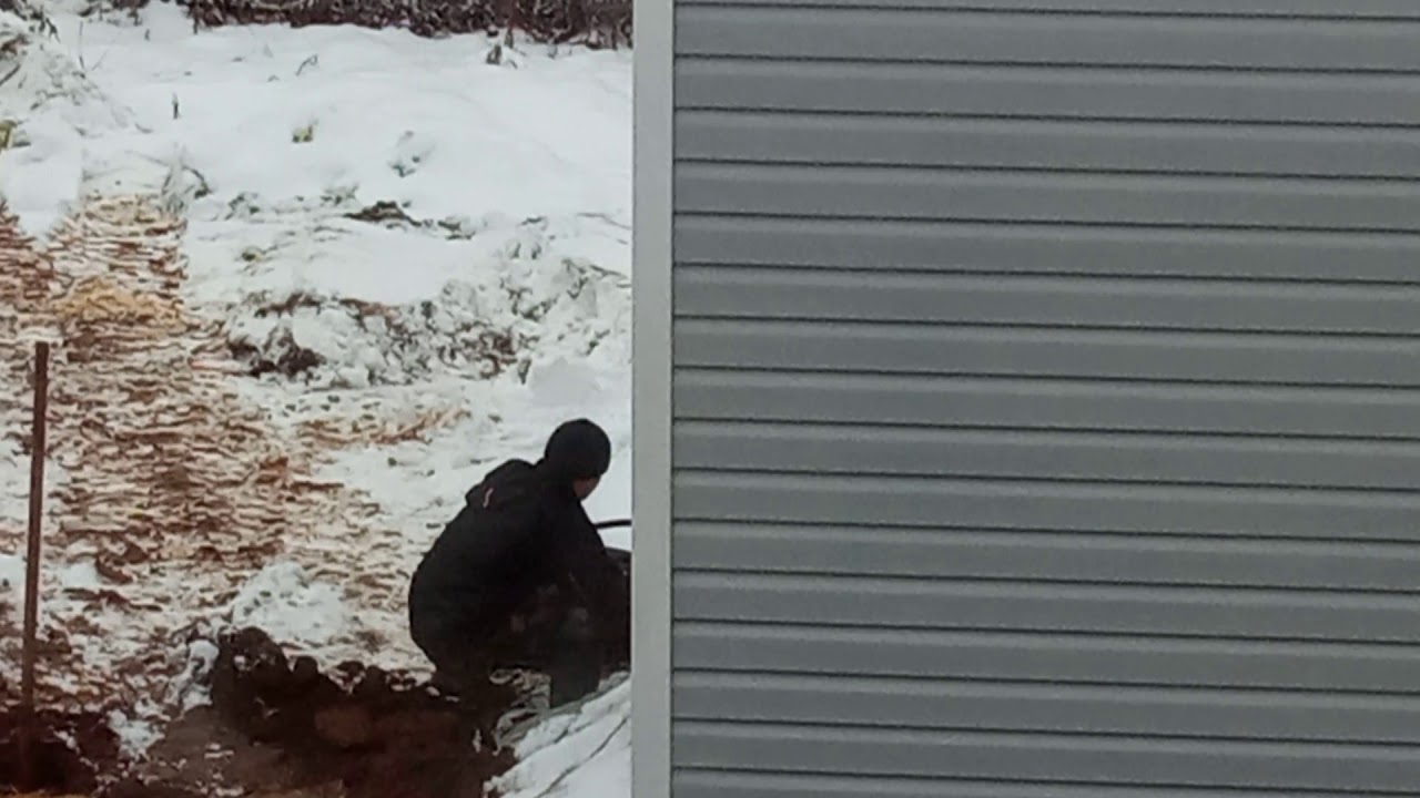 проводка воды в частный дом 🏠🏡🏨 - YouTube