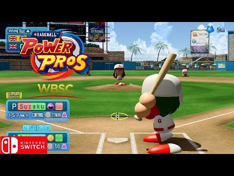 WBSC eBaseball : Power Pros Nintendo switch gameplay 