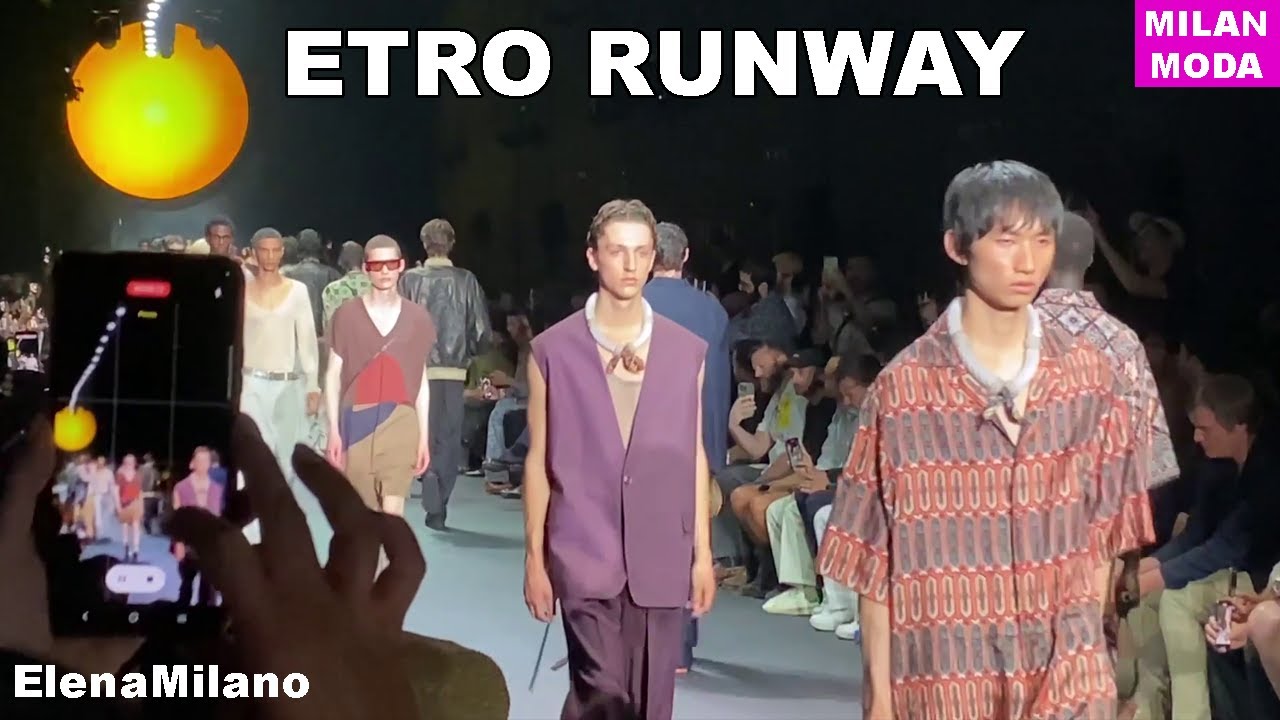 Etro goes 'Aristo-Indie' at Milan Fashion Week show