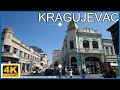 [4K] Kragujevac - Serbia🇷🇸Walking Tour - City Centre