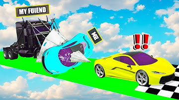 Epic GTA 5 Mega Ramp Challenge! Insane 1v1 Race to the Finish