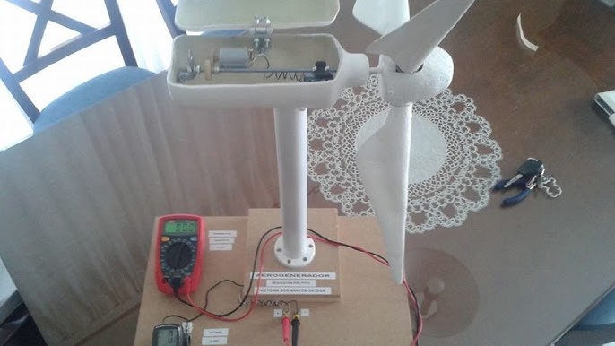 Generador eólico en AutoCAD, Descargar CAD gratis (320.57 KB)