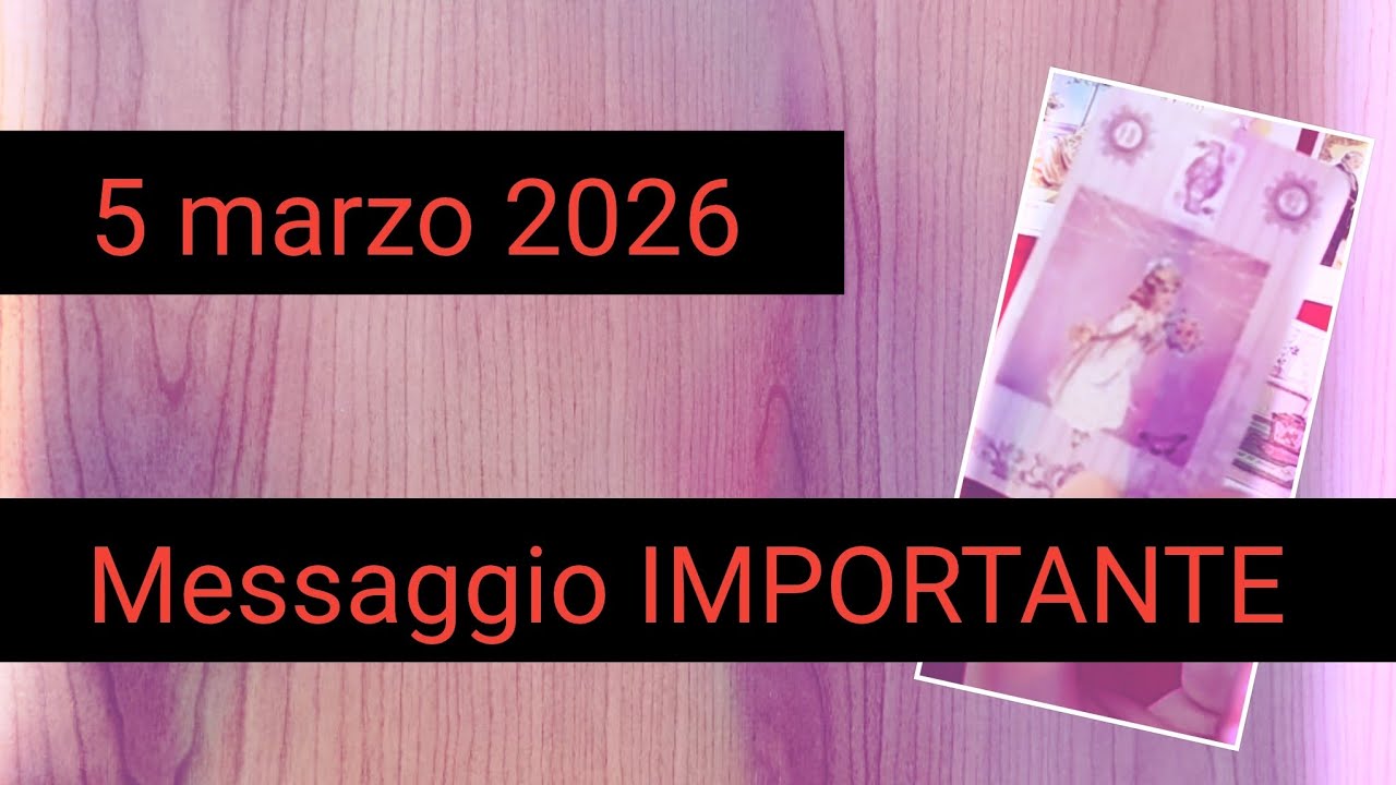 🧿 Vai da lui! Ha bisogno di te, ora! ♦️