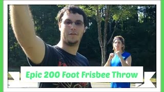 Epic Frisbee Throw