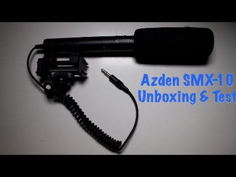 Azden SMX-10 Unboxing & Test