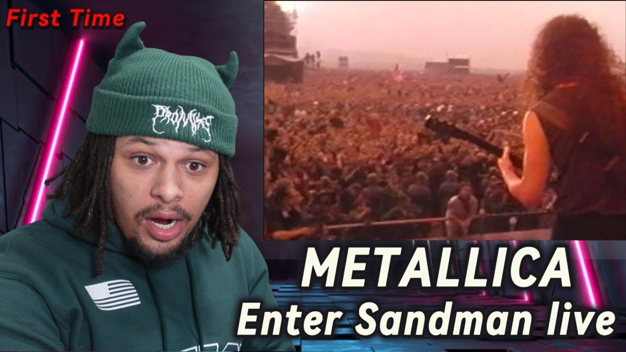 1.6 MILLION PEOPLE?! | Unbelievable First Time Reaction To Metallica - Enter Sandman Live