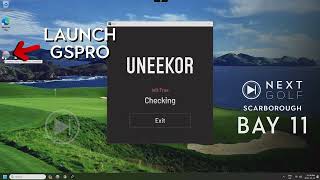 Next Golf - Restart GSPro, System and launcher with POD