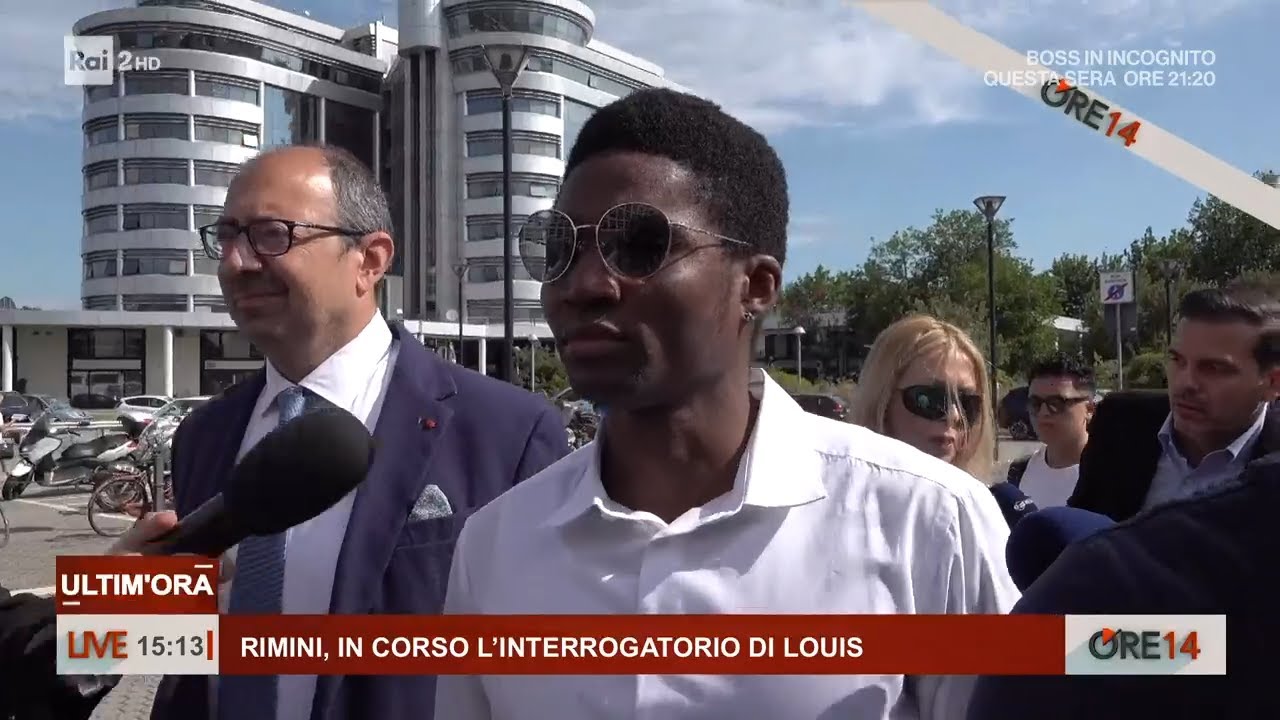 Giallo di Rimini, oggi l'interrogatorio di Louis Dassilva - Ore 14 del 25/06/2024