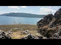 Huge rock on Lake place called (Catki Kamen) Prespa