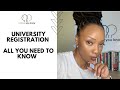 All you need to know about university registration | South African Youtuber