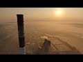 Самая высокая в восточной Украине дымовая труба (ТЭЦ-5) | Drone video