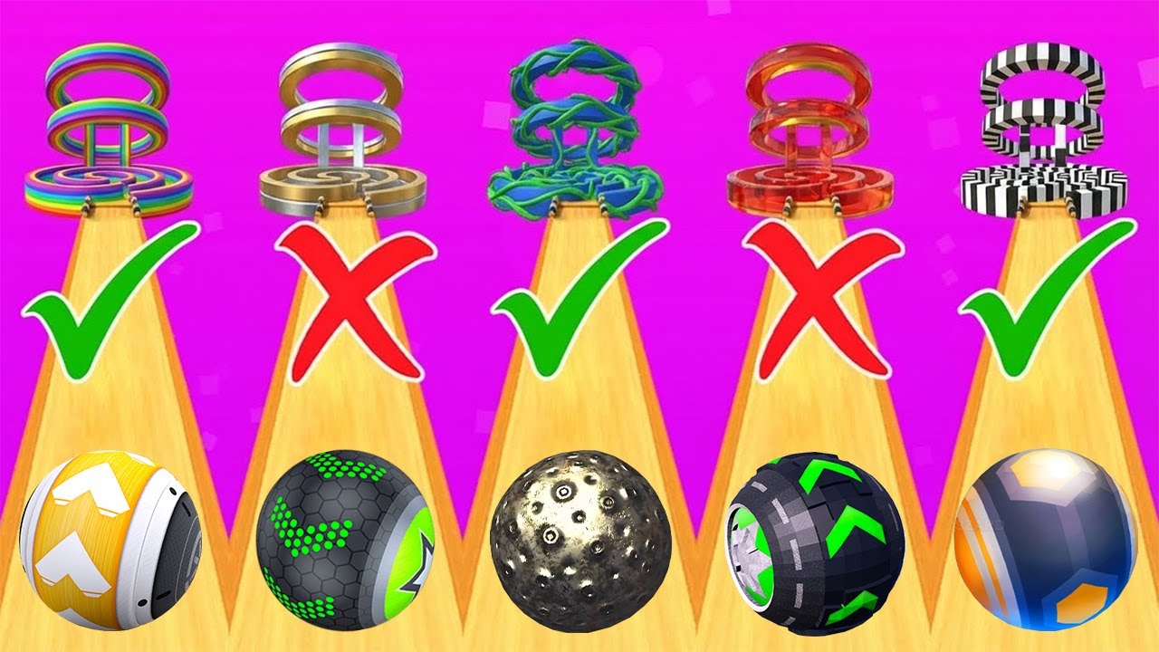 🛑 Going Balls VS GyroSphere VS Rollance & Rolling Ball Max Speedrun Gone CRAZY!🤯Gameplay Android,iOS