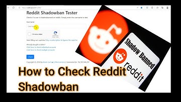 How to test reddit shadowban