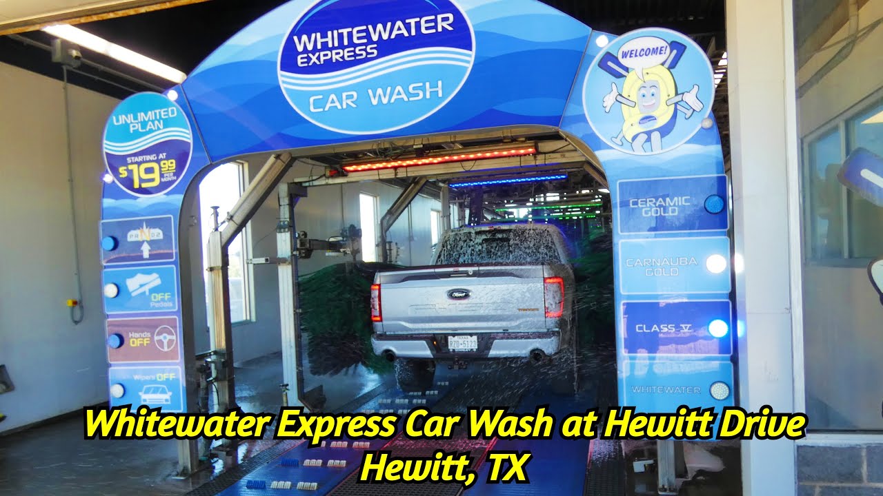No. 16 Nice Car Wash at Whitewater Express Car Wash in Hewitt, TX