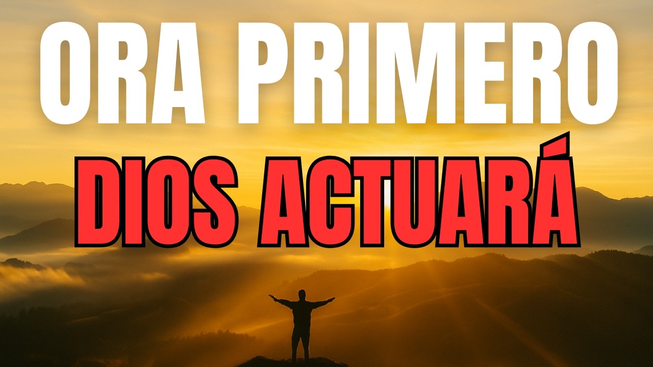 ORACIÓN DE LA MAÑANA con el SALMO 37:5 | Confía en Dios y Él Actuará