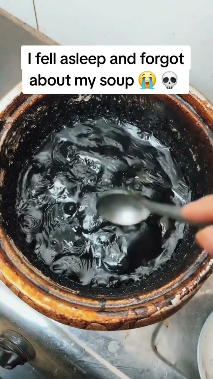 When the soup is looking crazy so you just do what you do it