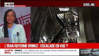 Fil actu #1 dans "BFM Direct" 11h - Iran : réouverture progressive de l'espace aérien (18/04/26)