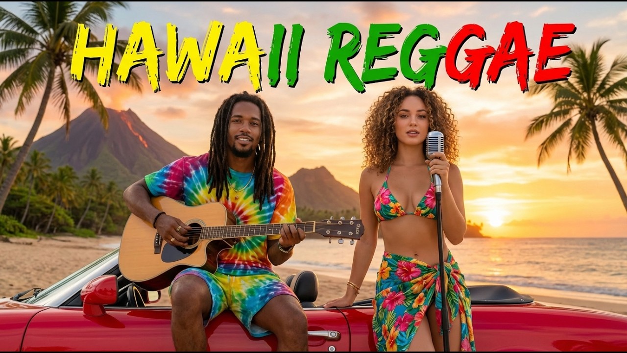 🍍 Summer Island Reggae – Laid Back Hawaiian Rhythms for Sunshine & Smiles 🌞🌴