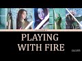 How I think CLC OT5 sing 'PLAYING WITH FIRE' of BLACKPINK | COLOR CODED + LYRICS