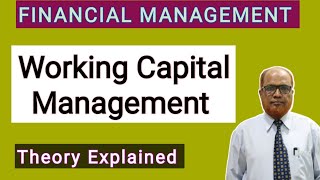 Financial Management I Working Capital Management I Theory Explained I Hasham Ali Khan I