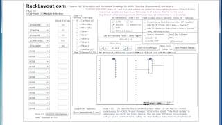 Generate PLC I/O Drawings From Pull-Down Menu's - AutoCAD® Electrical Ready