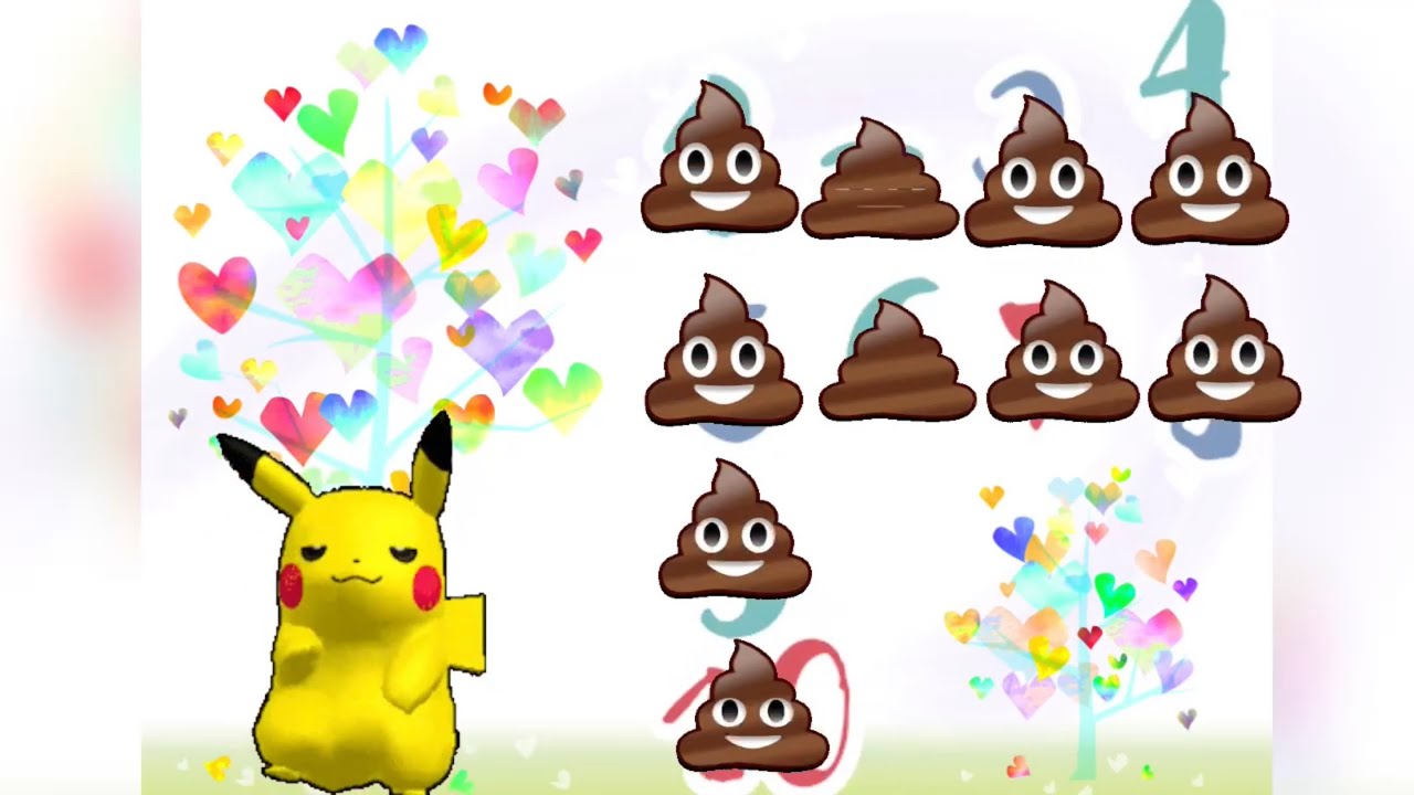 ピカチュウと10までかぞえてみよう うんち Youtube ピカチュウと10までかぞえてみよう うんち Youtube