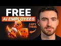 Copy These 3 FREE Claude AI Employees (No Code Agent Skills)