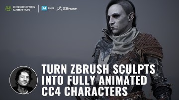 How to Create a Game Character: From Original ZBrush Model to CC4 Character