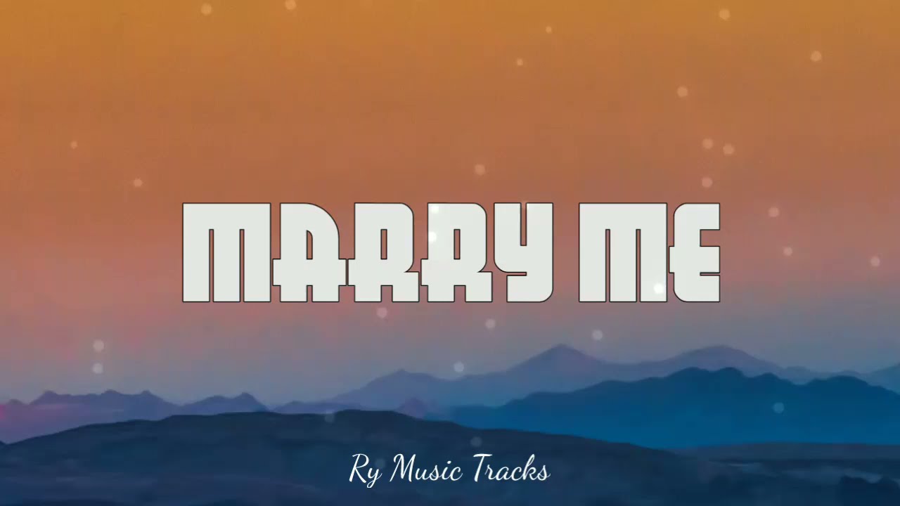 Marry Me - Jason Derulo (Lyrics)