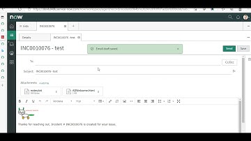 ServiceNow Paris Features  1 Email Client