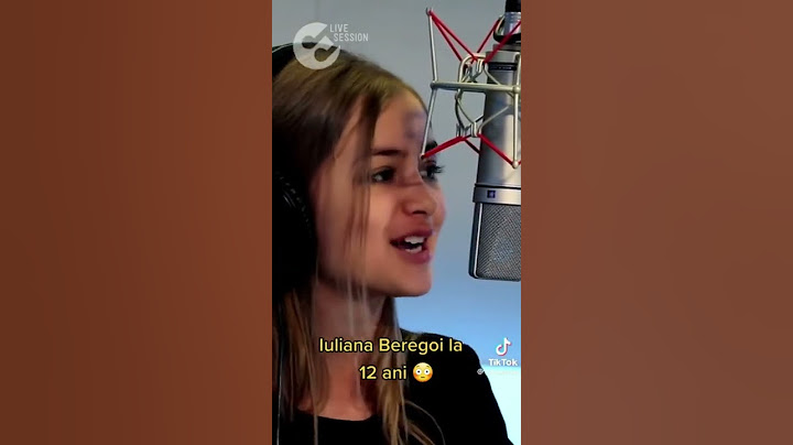 Cum cânta Iuliana Beregoi la 12 ani (dovada)
