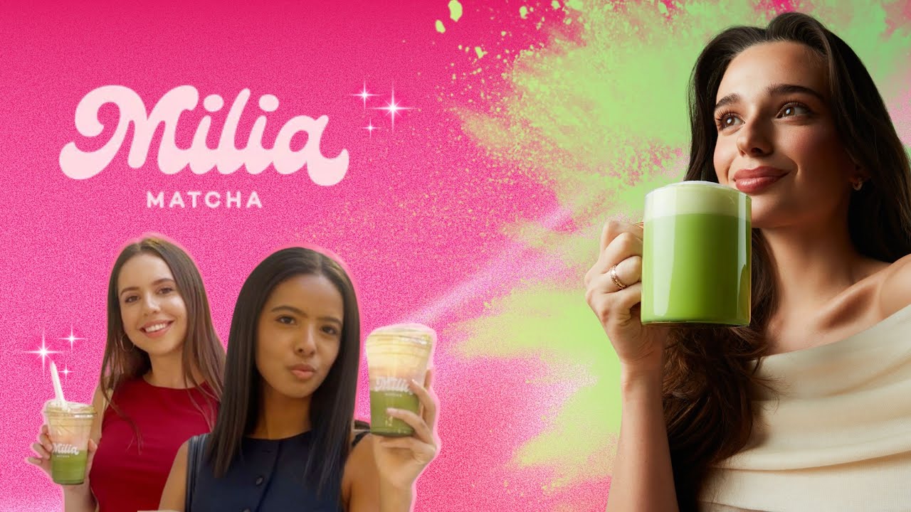 ON A VU ANDIE ELLA x pop-up Milia Matcha 😱🍵