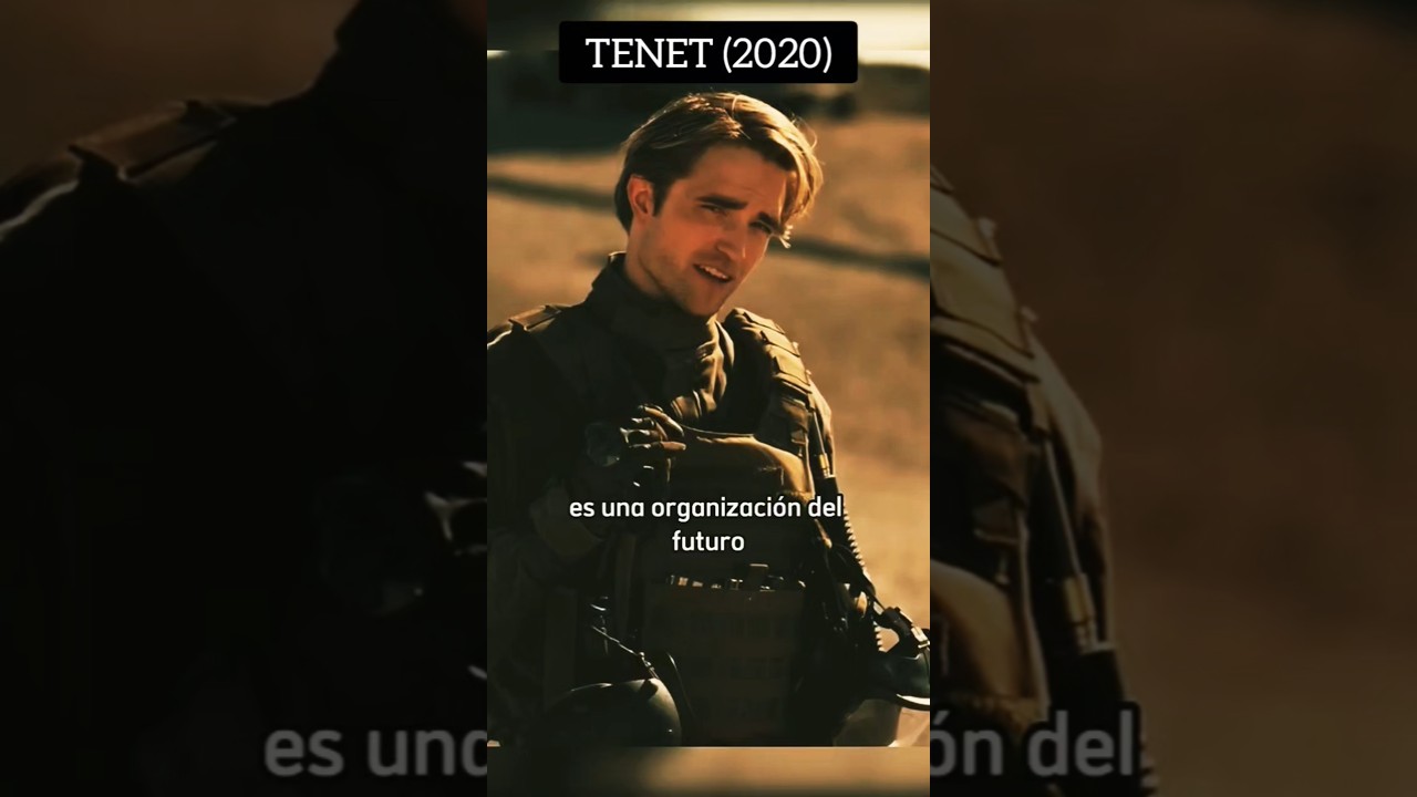 AGENTE DISPARA PERO SALE INVERTIDO TECNOLOGÍA DEL FUTURO TENET RESUMEN DE PELÍCULAS CORTAS