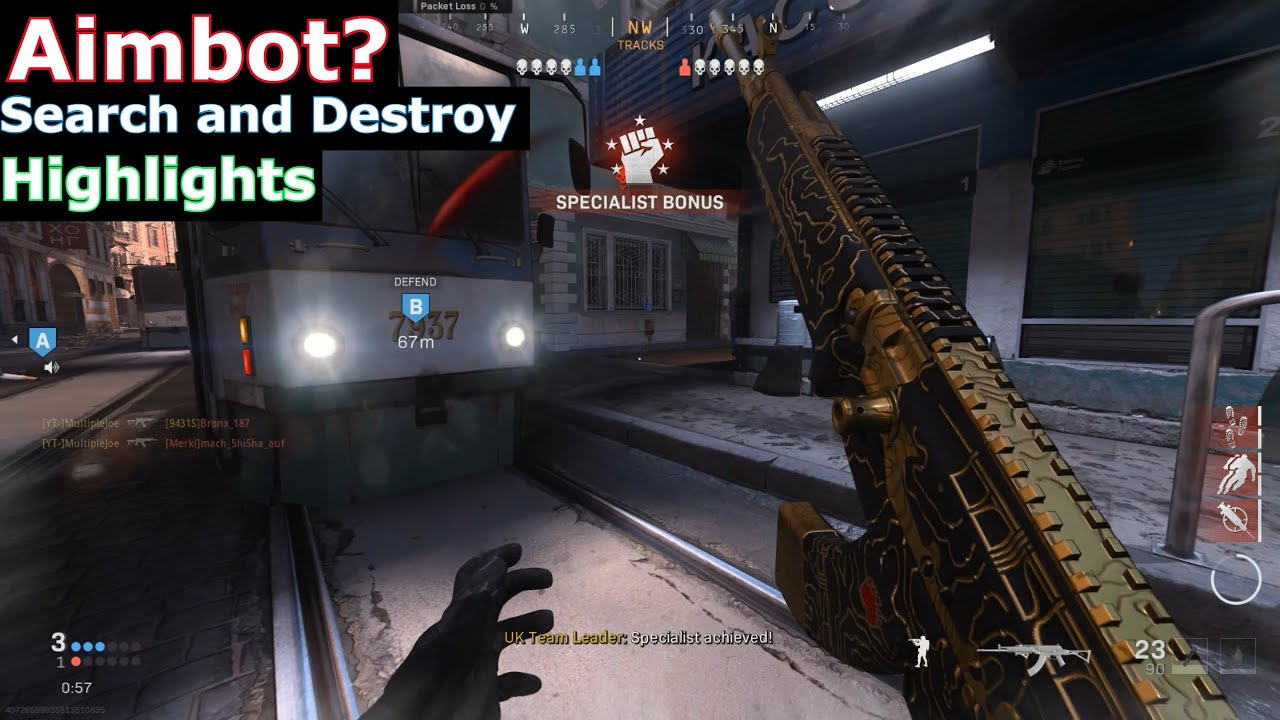 Cod mw snd Highlights | Accused for Aimbot again | cod mw snd clutches | sharefactory™