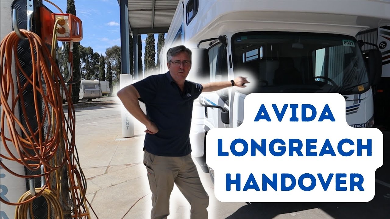 Avida RV Longreach Handover With D Mac 