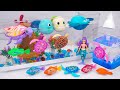 Satisfying With Unboxing Zuru Robo Aquarium With Huge Sea Animals Playset ASMR 🐊 Review Toy