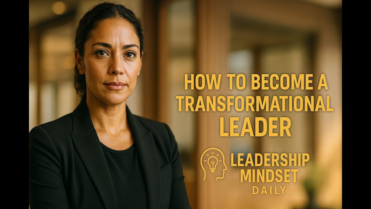 How to Become a Transformational Leader | Leadership Mindset Daily ...