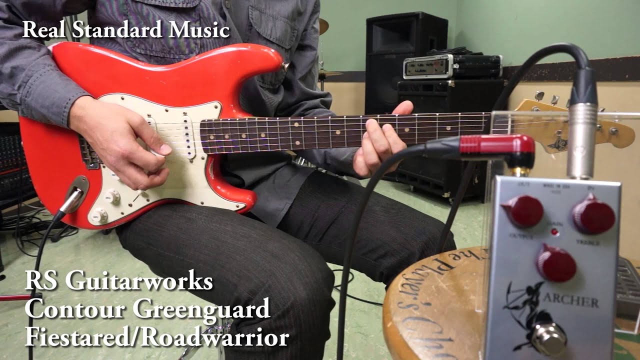 豪華 RS Guitarworks フェスタレッド ストラトタイプ ギター - www 