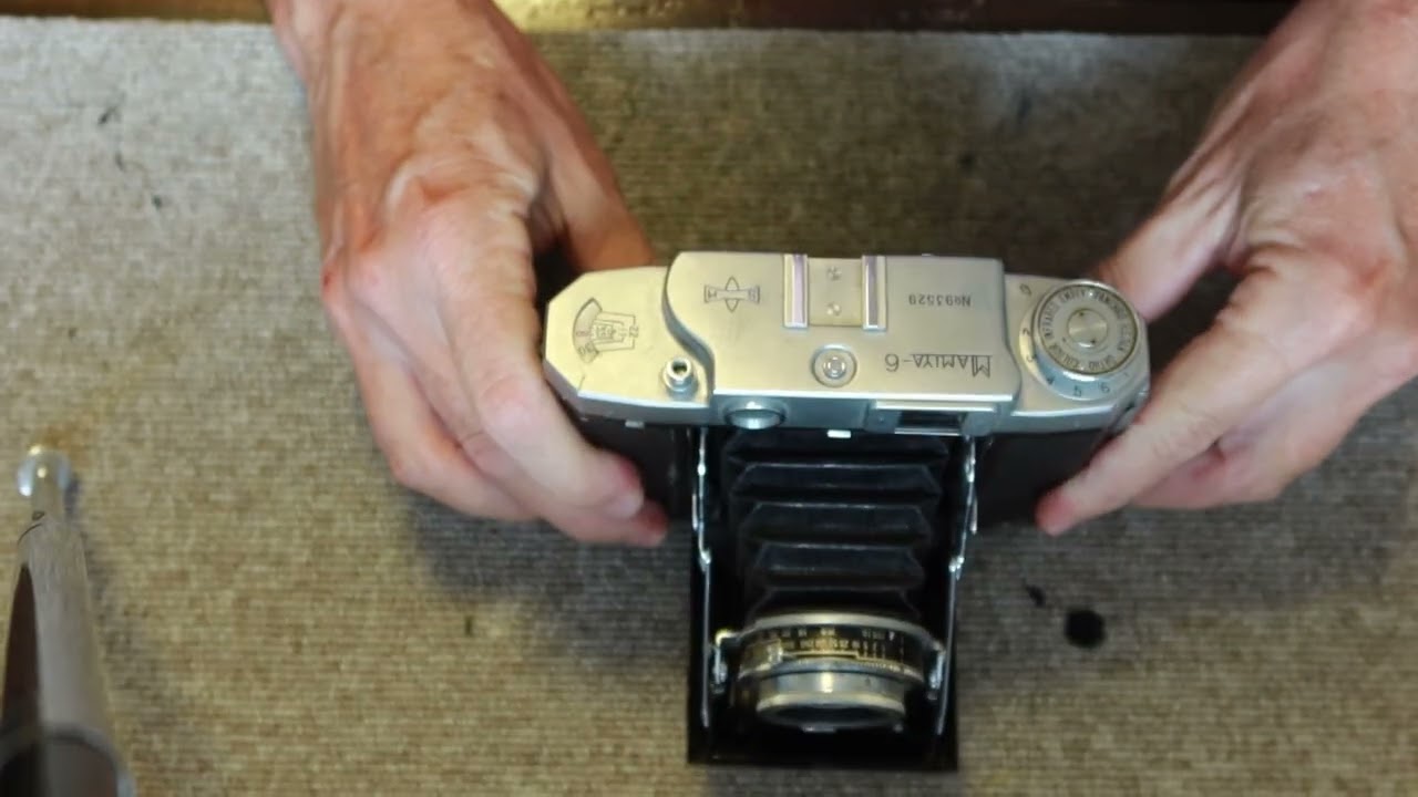 希少！写真美術院 カテイカメラ Easy Medium Format Camera Restoration - YouTube