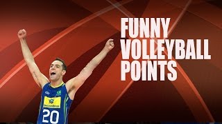 The most funny volleyball points