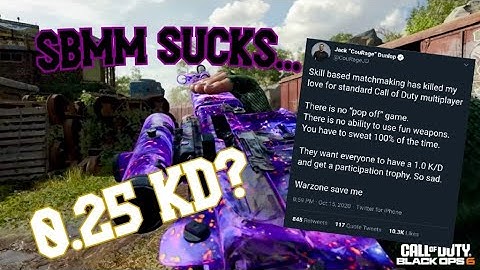 SBMM SUCKS! AND HERE
