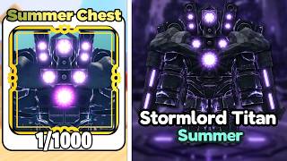 I Spent ALL DAY Grinding for Stormlord Titan Speakerman in Skibidi Masters Tower Defense!