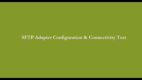 SAP_BTP_CPI | SFTP Adapter Configuration and Connectivity Test from CPI