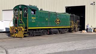 Antique Baldwin diesel locomotive, SMS Rail