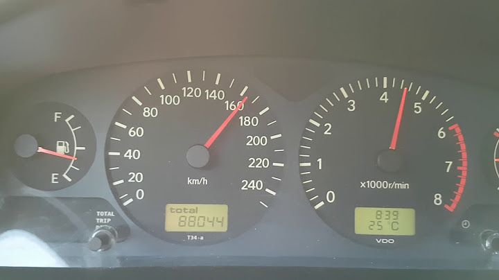Toyota Avensis 1.8 Top Speed 0-200