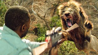 Sniper Rifle Vs Lion Scene | BEAST (2022) Movie CLIP 4K